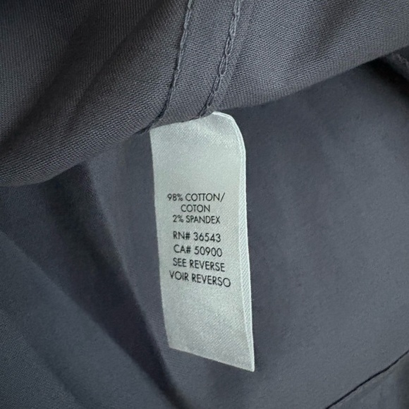 Calvin Klein Essential Fit Non Iron Button Down Shirt in Dove Gray - Picture 5 of 5